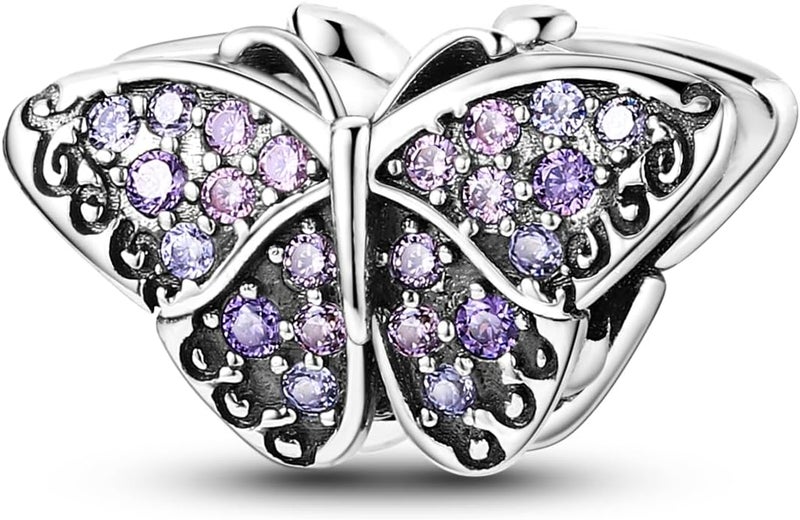 Hapour Store 925 Sterling Silver Charms for Bracelets Necklace European Jewelry Pendant Beads Charm for Women Mom - Image 1